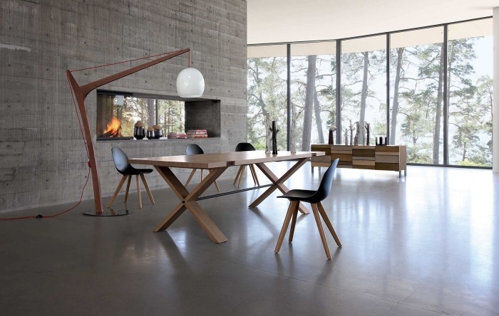 masă dreptunghiulară solidă - Oxymore by Roche Bobois masa-dreptunghiulara-din-lemn-masiva-OXYMORE-Daniel-Ezan-roche-bobois