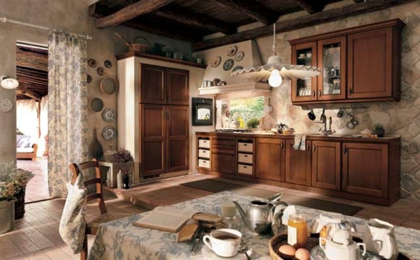 mobilier de bucatarie din lemn rustic italian mobilier rustic-italian-bucatarie-lemn