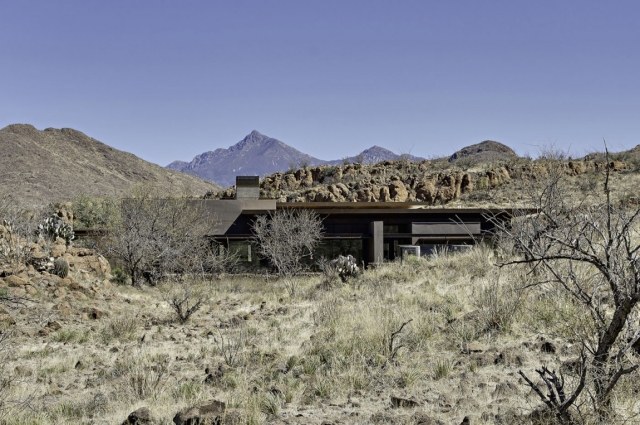 casa Arizona SUA gazon uscat lume naturală