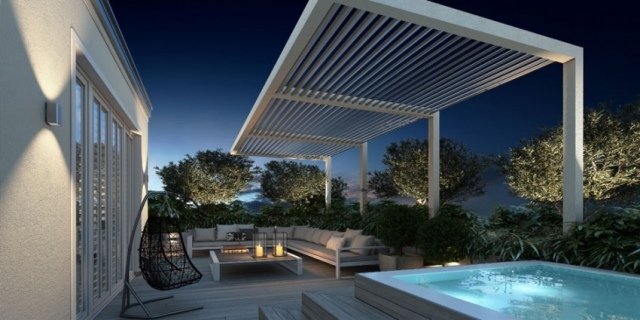 acoperiș terasă salon acoperiș iluminat piscină acoperiș terasă-salon-acoperiș-piscină-iluminat