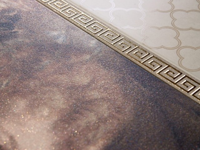 Placi de lux - strălucire comandă - margine ceramică efect auriu Freely-vintage-EdilCuoghi-Ceramiche Comodă de scânduri de lux Comandă Golden Edge Painting Freely-vintage-EdilCuoghi-Ceramiche