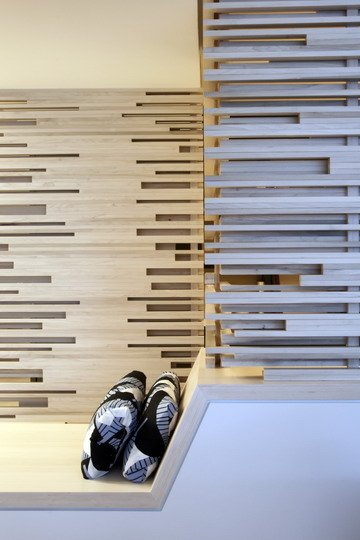 Amenajare interioară a apartamentelor decor avangardist din lemn Amenajare interioară a apartamentelor decor avangardist din lemn