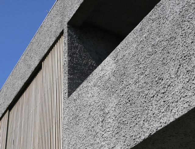 casă modernă fațadă Melbourne beton construit materiale naturale casa moderna melbourne beton materiale naturale construite