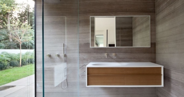 gresie de dus din sticla amenajare baie moderna de casa casa moderna israel baie design geamuri dus din sticla