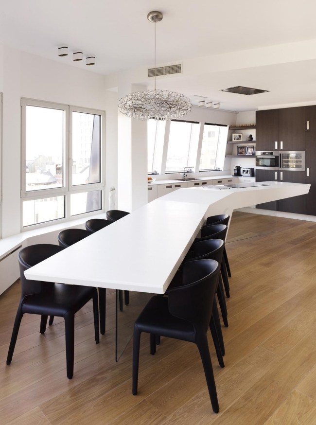 masa de mese alb modern penthouse design himacscf masa de mese alb penthouse modern design by himacscf