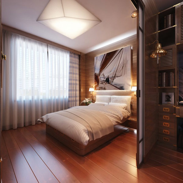 Imagine nave decorare dormitor idei lampa tavan Idei dormitor plafon forma sail