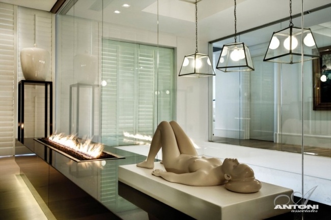 casă de plajă clifton Cape Town amenajare sccluptures de artă casa de vis mare clifton cape oraș facilități scluptures