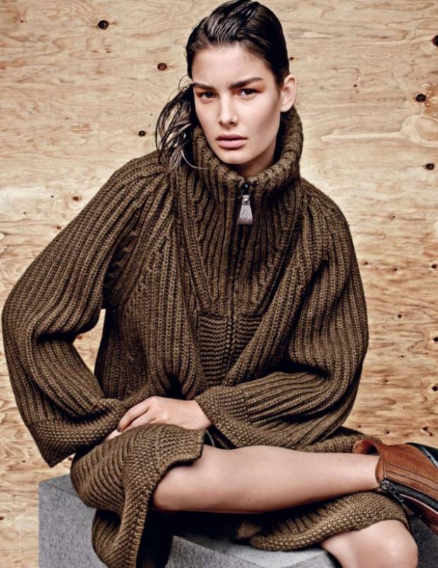 Pulover-tricot-zip-Ophelie-Guillermand-vogue-russia-cover-2014
