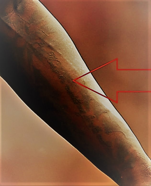 Moise引用タトゥー