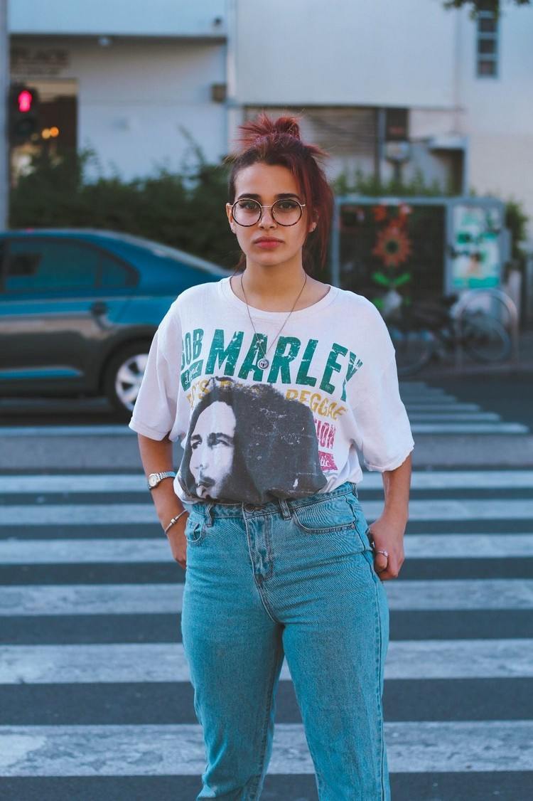 Idei de ținute blugi mama 2021 combină vara