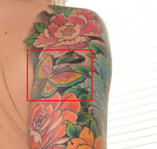 Monique Alexander-Butterfly-Tattoo-Arm
