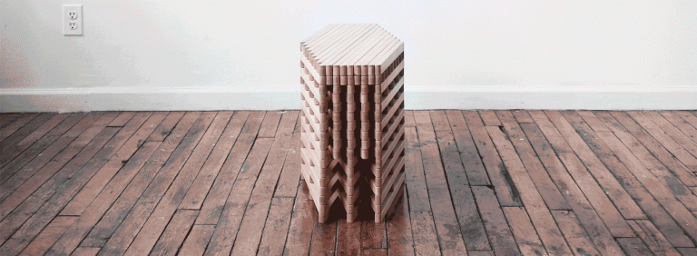 Masa din lemn își schimbă forma și dimensiunea Mobilier din materiale naturale din lemn - masă laterală-parchet-mobilier-idee