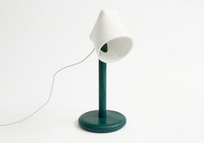 lampa de masa moderna design albastru albastru Lampă de masă albastru albastru idee de design