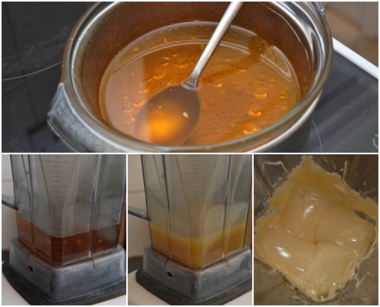 Pregătește-te singur crema de față ulei de apă din ceară de albine