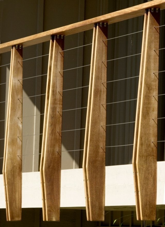 Balustrada metalică din lemn benzi de design modern și elegant Balustrade muluri idei moderne de design elegant