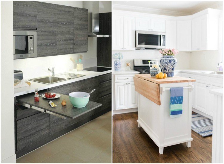 blaturi de bucătărie pliabile moderne, pliabile