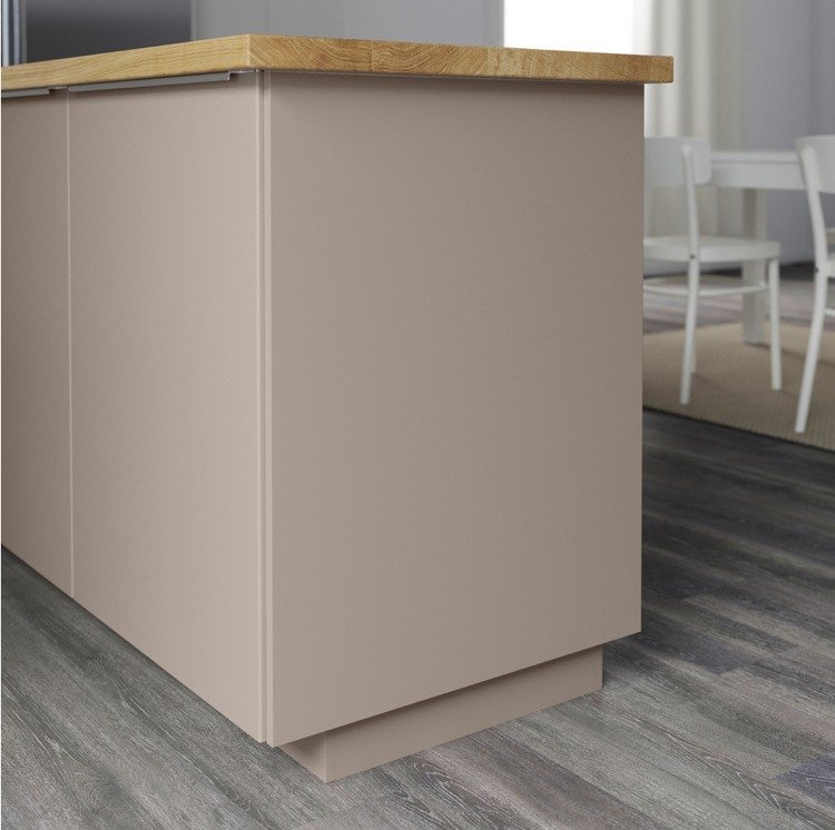 ubbalt front taupe greige ikea 2018 new kitchen