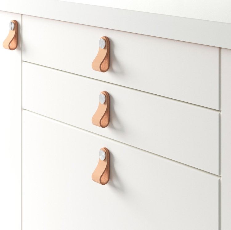 ÖSTERNÄS Mânerele buclei Ikea Lederg