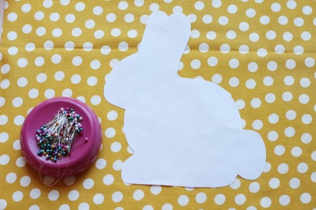 Șablon de iepuraș de Paște exprimă ghid rapid exprimați instrucțiuni rapide pas cu pas