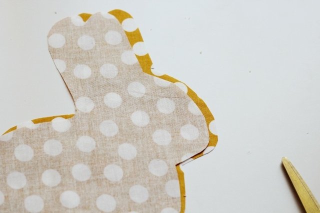 Instrucțiuni pernă iepuraș de Paște idei drăguțe Instrucțiuni de pernă Idei dulci Rapid Pasul 2