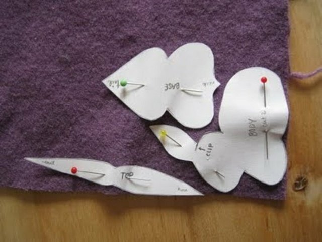 Păpușile cu animale pătușite coase jucării de iepuraș de Paște Animale Paste Iepuraș Jucării Pasul 1