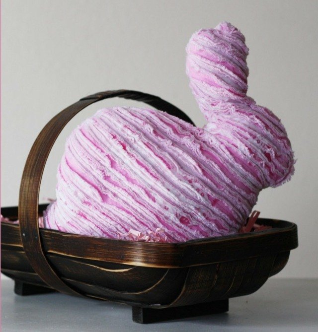 Idei meșteșuguri de Paște instrucțiuni rapide Decorarea iepurașului de Paște Idei instrucțiuni rapide Coaseți împreună figura decorativă a iepurașului de Paște