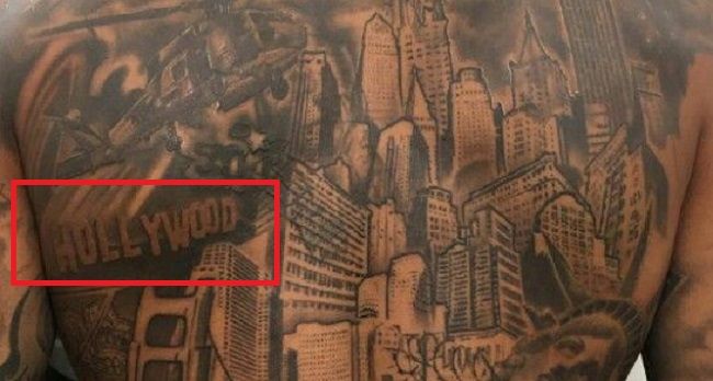 Odell Beckham Jr-HOLLYWOOD-Tetovaža