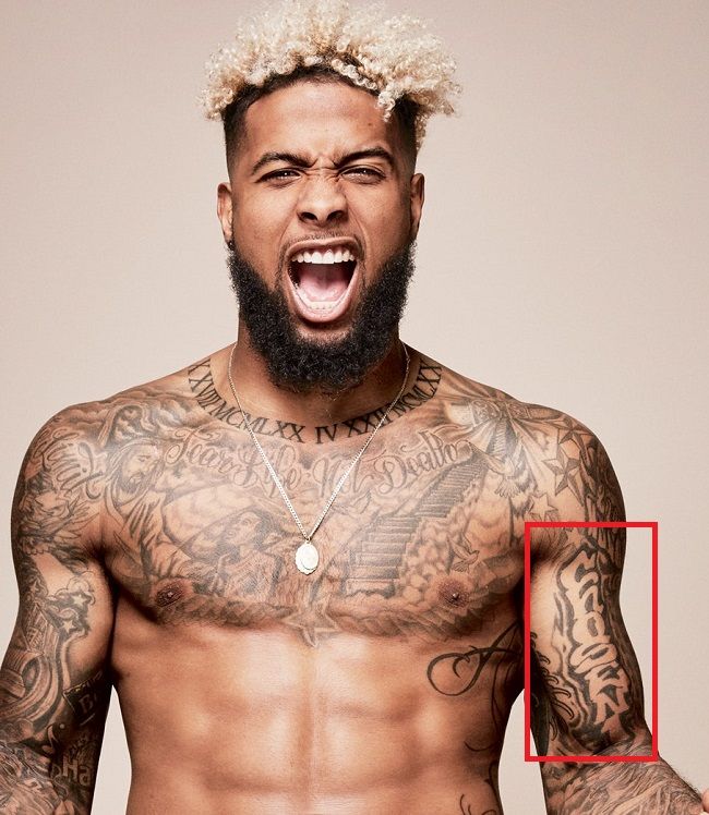 Odell Beckham Jr-ChOSEN1-Tattoo