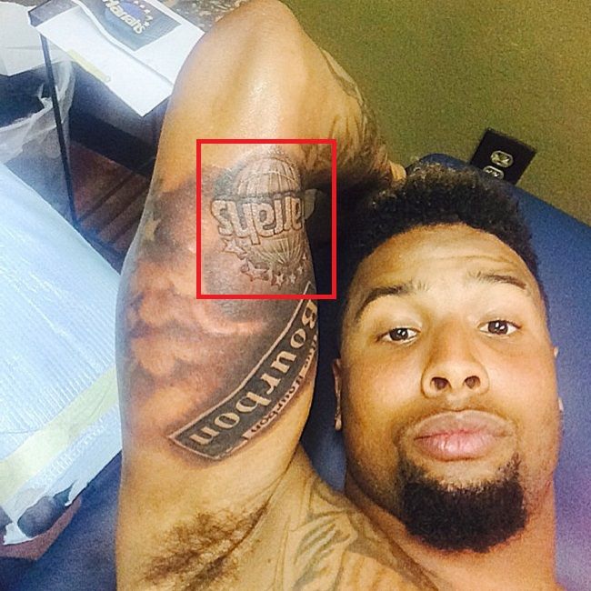 Odell Beckham Jar-Harrahs-Tattoo