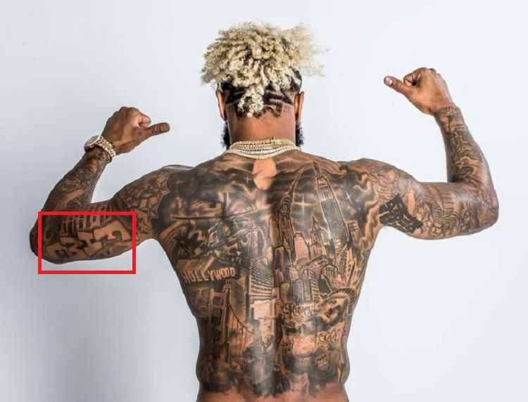 Odell Beckham Jr-FAME-Tattoo