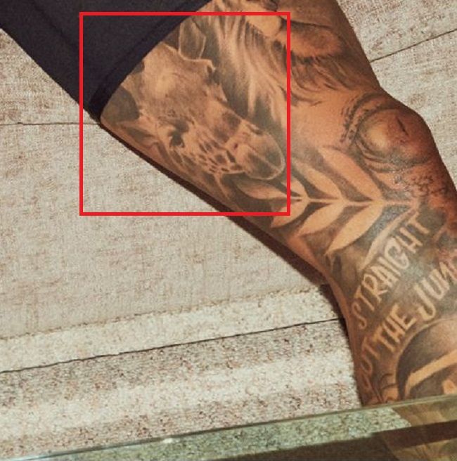 Odell Beckham Jr-tetovaža žirafa