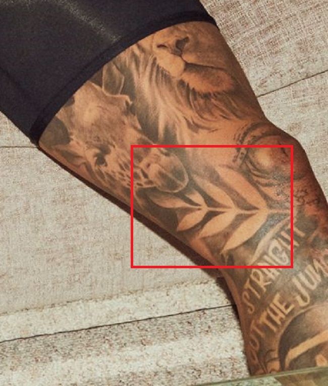 Odell Beckham Jr-Leaves-Tattoo