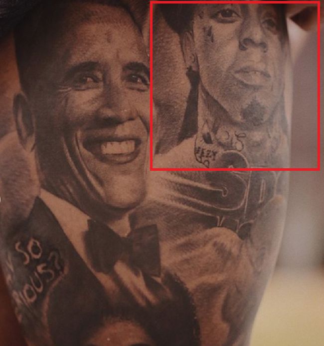 Odell Beckham Jr-Lil Wayne-Tattoo