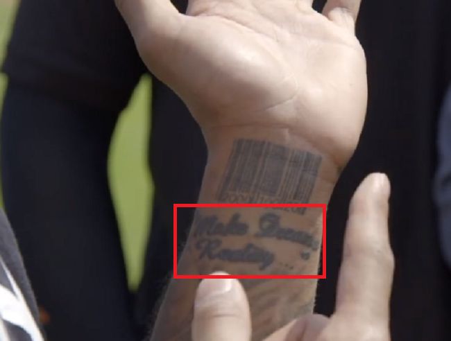 Odell Beckham Jr-Make Dreams Reality-Tattoo