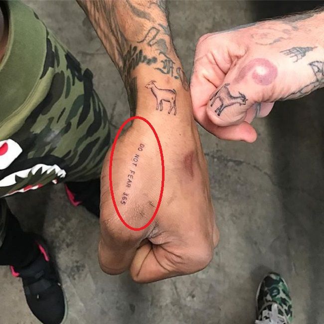 Odell Beckham Jr-NE STRAŠITE se 365-tetovaža