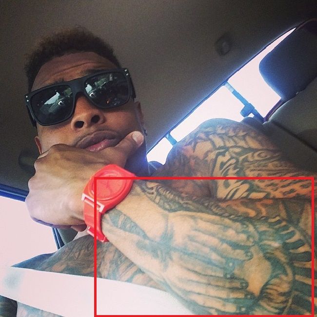 Kip slobode prekriven licem Odell Beckham mlađi