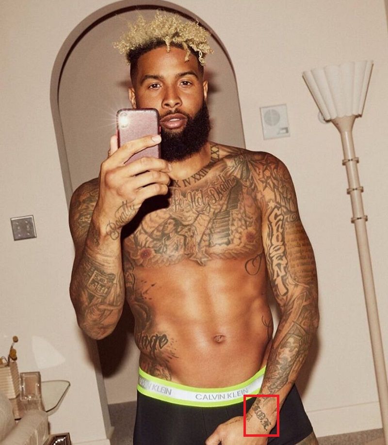 OdellBeckham Jr-tetovaža-lijevi zglob