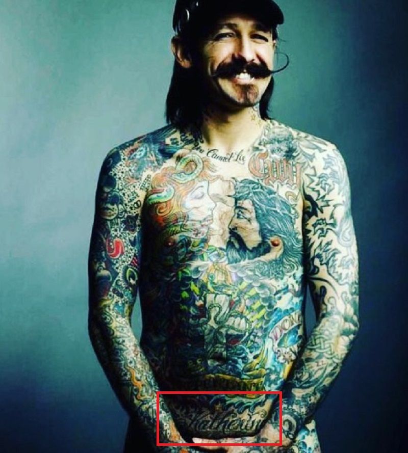 Oliver Peck-Kat Von D-tatouage