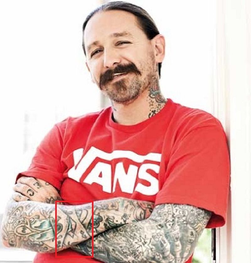 Oliver Peck-Ace of Diamond Card-Tattoo