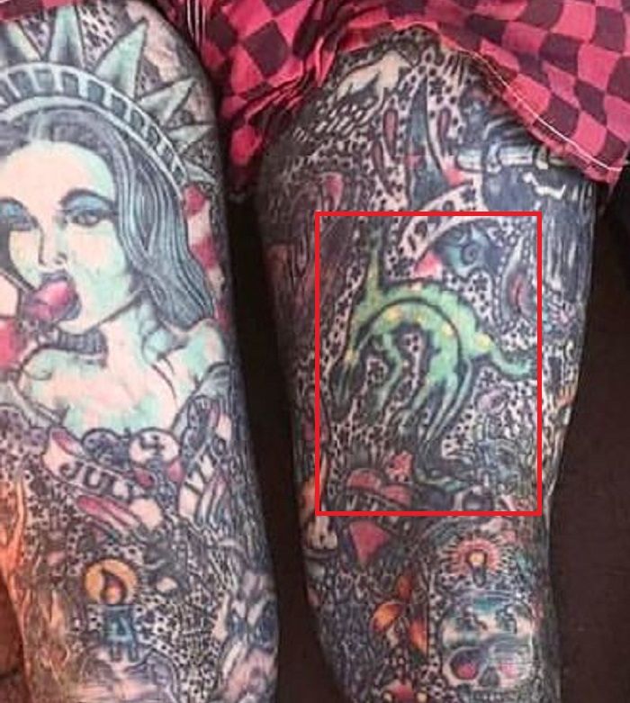 Lézard Tattoo-OLiver Peck