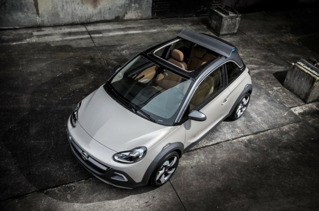 Opel Adam are un acoperiș detașabil Opel Adam acoperiș detașabil design alb mic