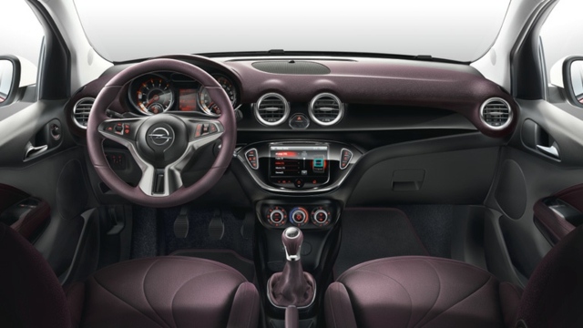 Opel sport și elegant în mov Design interior Opel eleganță violet violet