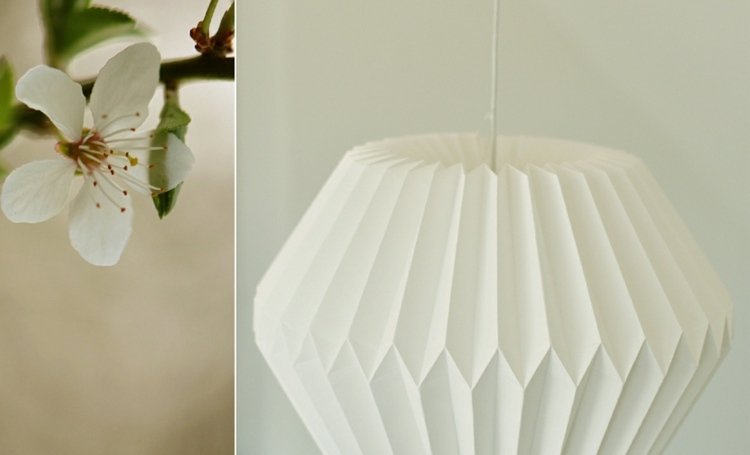 Model de pliere romantic lampă origami original abajur romantic instrucțiuni de bricolaj