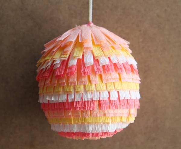 Ouă de Paște-instrucțiuni de decorare-lipire-hârtie-creponată