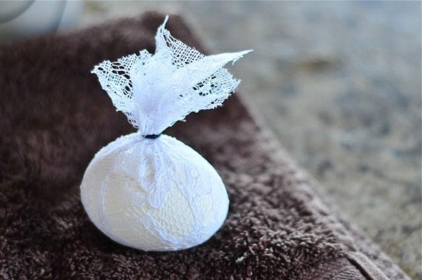 înfășurați ouă de Paște model de dantelă cu bobină rezultatul original încercați bine ouă de Paște cu șiret șiret înfășurat în jurul rezultatului original rezultat frumos