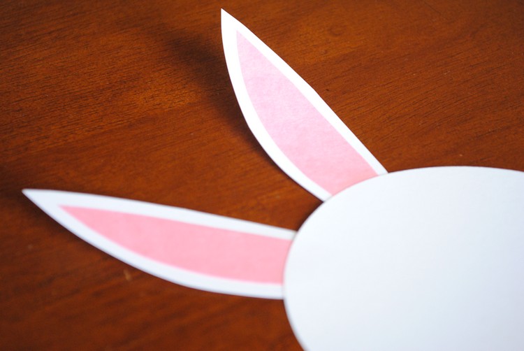Tăiați urechile de iepure din hârtie Iepuraș-de-Paște-hârtie-de-hârtie-pungi-cadou-decupate-urechi