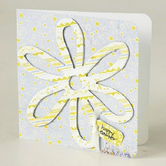 Proiectează-ți propriile flori de felicitare de Paște