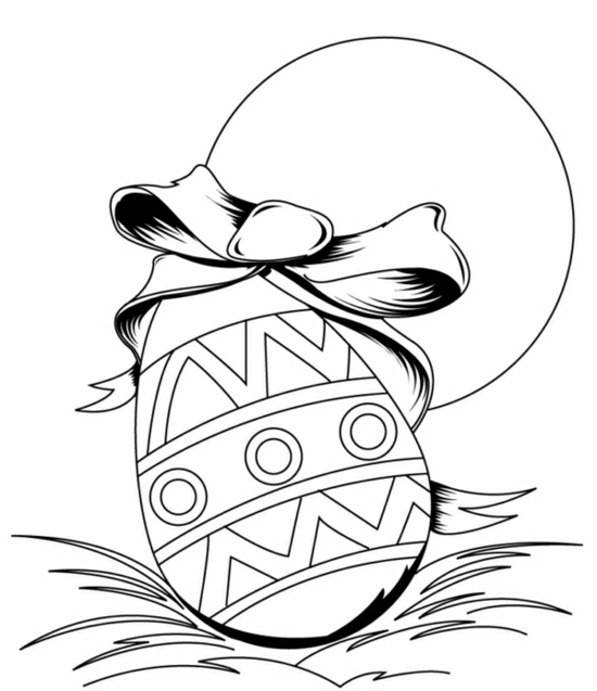 Pagina de colorat a Tinker Easter eggs Easter Card