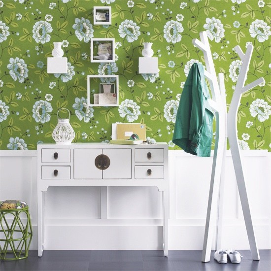 culoare verde proaspătă design hol modern culoarea verde proaspătă hol modern