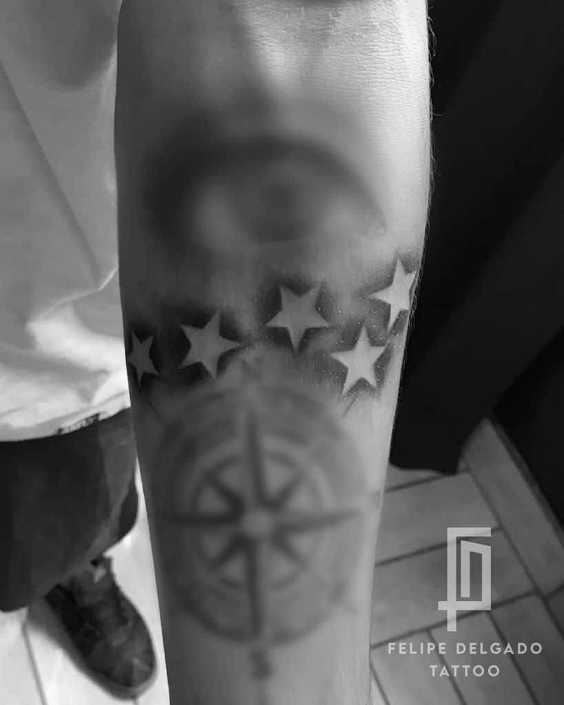 Tatuagens de estrelas, tatuagem salva, 11